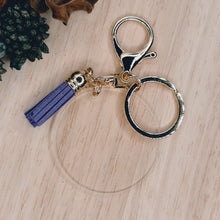 Load image into Gallery viewer, Acrylic Keyrings with tassel
