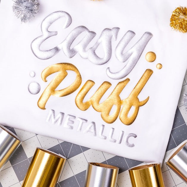 Siser Metallic Puff HTV - Sheet Packs