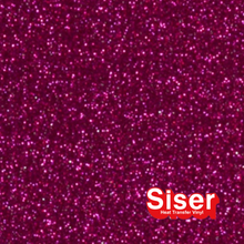 Load image into Gallery viewer, Siser Glitter HTV 20cm x 30cm sheets
