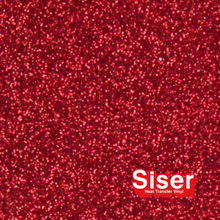 Load image into Gallery viewer, Siser Glitter HTV 20cm x 30cm sheets
