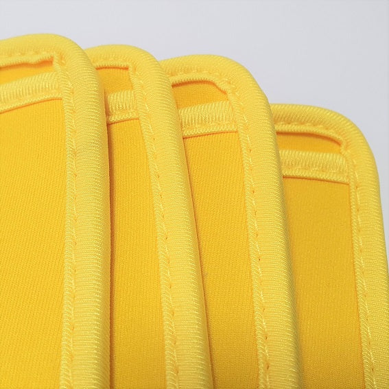 Yellow craft blank icy pole holder
