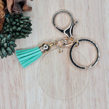 Load image into Gallery viewer, Acrylic Keyrings with tassel

